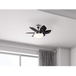 Westinghouse Lighting 7236600 Quince Indoor Ceiling Fan with Light 24 Inch Chrome