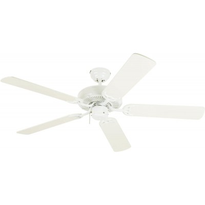 Westinghouse Lighting 7802400 Downrod Mount 5 White Blades Ceiling fan White 52 Inch