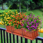 TEMCHY 8 Bundles Outdoor Artificial Fake Flowers No Fade UV Resistant Faux Plastic Plants for Hanging Planter Patio Yard Wedding Indoor Home Kitchen Farmhouse Décor Fuchsia