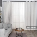 100% Blackout Sliding Door Curtains Patio Door Curtains Linen Textured Extra Wide Curtains 108 Inch Long Grommet Curtain Drapes for Living Room Curtain PanelsW100 x L108 1 Panel Beige