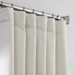 HPD Half Price Drapes Hotel Blackout Curtains for Living Room Italian Textured Faux Linen 50 X 96 1 Panel FLCH-BO19022-96 Ecru