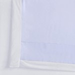 HPD Half Price Drapes VPYC-161201-108 Plush Velvet Curtain 1 Panel 50 X 108 Pillow White