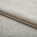 Linen Curtains & Drapes for Living Room 84 Inch Length 2 Panels Set Natural Flax Light Filtering Burlap Farmhouse Textured Neutral Country Rustic Window Semi Sheer Patio Door Curtain for Sliding Glass