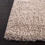SAFAVIEH California Premium Shag Collection SG151 Non-Shedding Living Room Bedroom Dining Room Entryway Plush 2-inch Thick Area Rug 8' x 10' Beige