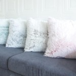 Plush Soft Faux Fur Throw Pillow Covers Fluffy Decorative Shaggy Pillowcases Luxury Fuzzy Cushion Covers for Bedding Cushion Couch Sofa Bedroom HomeGreen 2 pcs Pack 20''x20''