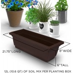 4-Ft Raised Garden Bed Vertical Garden Freestanding Elevated Planters 4 Container Boxes Good for Patio Balcony Indoor Outdoor Perfect to Grow Vegetables Herbs Flowers