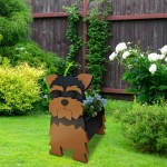 Cute Dog Planter pots for Indoor Outdoor Plants Animal Shaped Cartoon Flower Pot for Garden Decoration Home Decor Gift