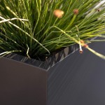 Veradek Metallic Series Indoor Outdoor Cube Planter