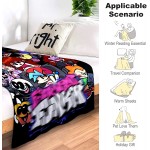 Cartoon Blanket Anime Game Throw Blankets Ultra Soft Flannel Fleece Light Weight for Kids Adults Gift 50"X40"