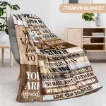 Gifts for Dad from Daughtger Throw Blanket Birthday Gifts to My Dad Father Ultra-Soft Cozy Fleece Blanket Idea Blanket for Bedding Sofa Dad-Wood 60"x50"