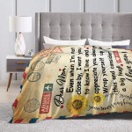 Gifts for Mom Birthday Gifts for Mom from Daughter Son to My Mom Mother Christmas Thanksgiving Mothers Day mom Gifts Fleece Blanket in Home Bed Sofa Chairs