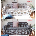 Homesy Soft Southwest Throw Blankets Double Sided Aztec Southwest Throws Cover Multi-Function for Couch Chair Sofa Bed Outdoor Beach Travel 51"x63"