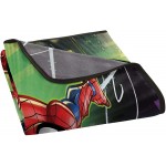 Marvel's Spider-Man "Swing City" Micro Raschel Throw Blanket 46" x 60" Multi Color