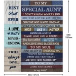 Mubpean Aunt Gifts Blanket Aunt Gifts from Niece Gifts for Aunts from Niece Best Aunt Ever Gifts Aunt Birthday Gift Aunt Gifts from Nephew Special Birthday Gift Ideas Throw Blankets 60"x50"