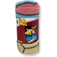 Pokémon Meet The Group Friends Fleece Throw Blanket 45" x 60" Multi Color
