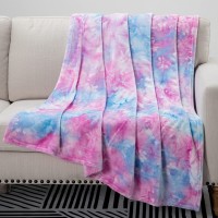 Purple Throw Blanket Nap Super Soft Fuzzy Light Weight Luxurious Cozy Warm Microfiber 50 × 60 Inches Decoration Blanket for Couch Sofa Bed Chair