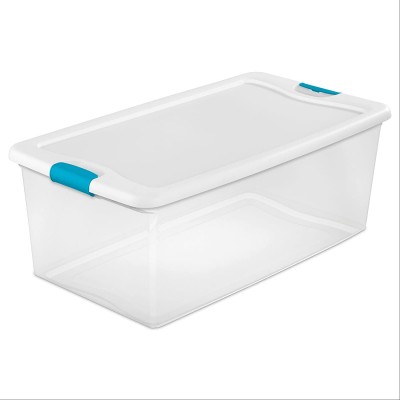 CeilBlue LoKii Clear Latching Storage Box 106 Quart
