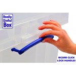 REALLY USEFUL OFFICE BOX CLEAR 64LT 64C