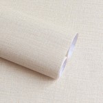 11 Yards Faux Light Beige Grasscloth Linen Wallpaper Peel and Stick Removable Simple Natural Embossed Textured Paper Self Adhesive Room Wall Decoration,32.8 Ft X 17.9 inch