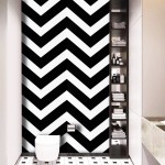 17.3"x393.7"Black and White Wallpaper Stripe Peel and Stick Wallpaper Self-Adhesive Contact Paper Removable Wallpaper Waterproof Wallpaper Decorative for Wall Covering Cabinets