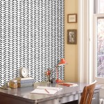 Abyssaly Peel and Stick Wallpaper Removable Black and White Wallpaper 17.7 in X 118 in Modern Decorative Thickened Waterproof Self-Adhesive Durable for Home Cabinet Shelve