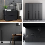 Arthome Black Wallpaper 17"x240" Peel and Stick Wallpaper Matte Black Contact Paper Self-Adhesive and Removable Vinyl Wallpaper Waterproof Contact Paper for Cabinets Countertops Wall Covering