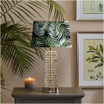 HaokHome 93148 Retro Peel and Stick Wallpaper Palm Leaves Black Green Removable Stick on Home Decor 17.7in x 118in