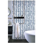 HaokHome 96038-1 Peel and Stick Wallpaper Herringbone Geometric Indigo Blue Removable contactpaper for Home Bathroom Decorations 17.7in x 118in