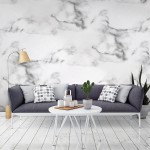 Marble Contact Paper White  Black Grey Granite Marble Wallpaper 17.71 in x 196 in Thicken Peel and Stick Wallpaper Self Adhesive Waterproof Home Decor for Kitchen Countertop Drawers Cabinet Backsplash
