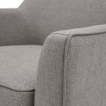 Brand – Stone & Beam Cheyanne Modern Living Room Accent Arm Chair 30.7"W Storm Grey