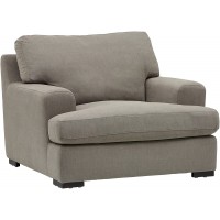 Brand – Stone & Beam Lauren Down-Filled Oversized Living Room Accent Armchair 46"W Slate