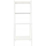 4 Tier Ladder Shelf Bookcase Storage Display Leaning Home Offices Shelves Institu Ladder Shelf Decorative Ladder Decorative Shelves
