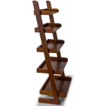 Classic Accents 5-Tier Ladder Shelf Cherry